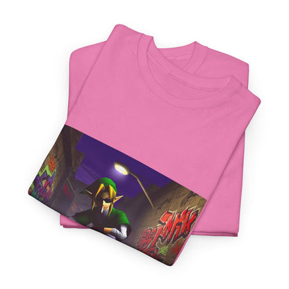 Skater Elf Smoking In Alleyway Tee