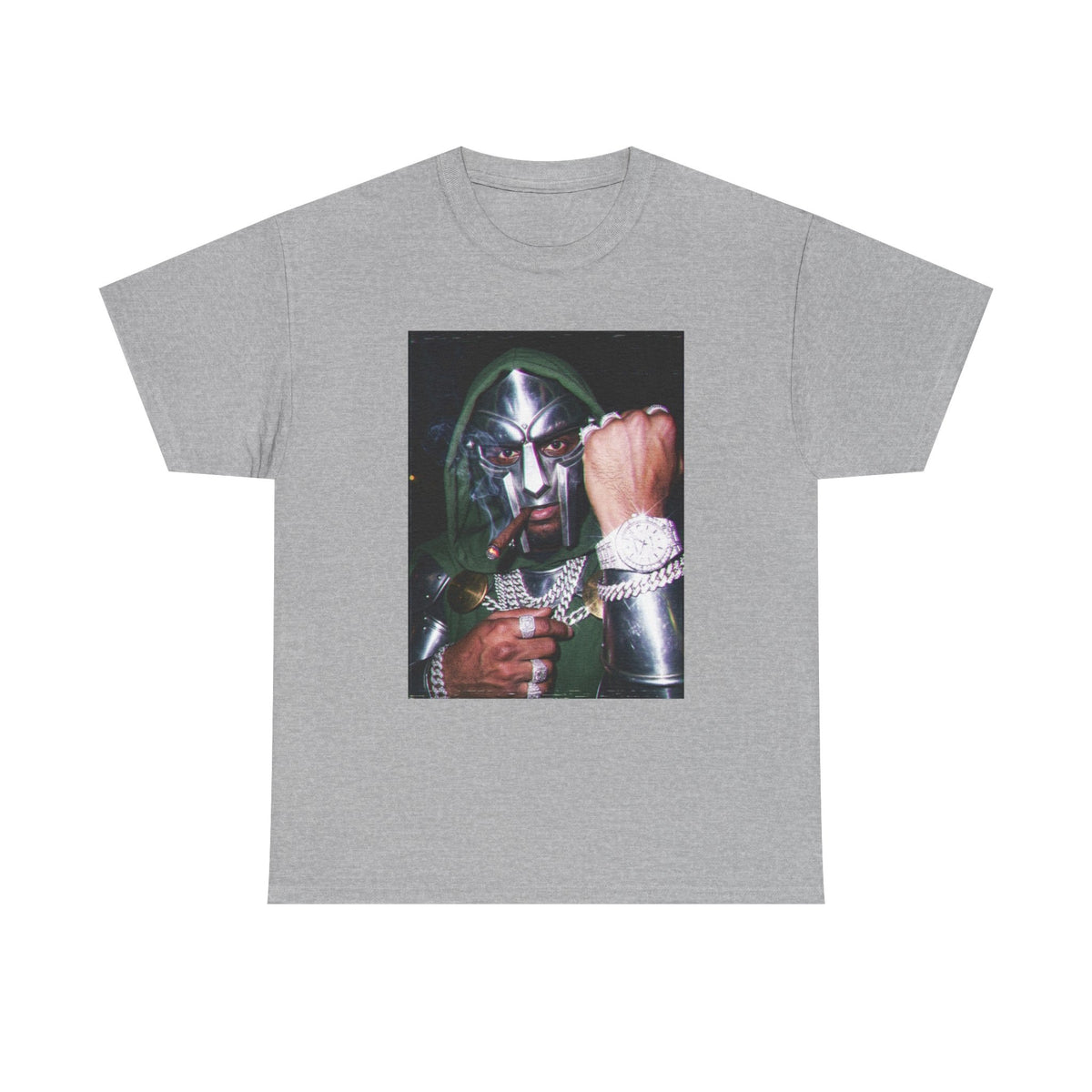 Masked Rapper Smoking Cigar Tee