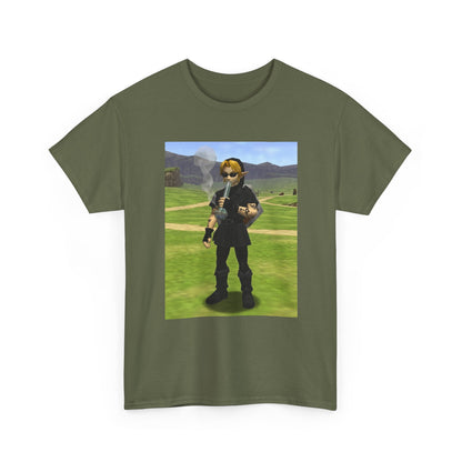 Edgy Dark Link Bong Hit Tee