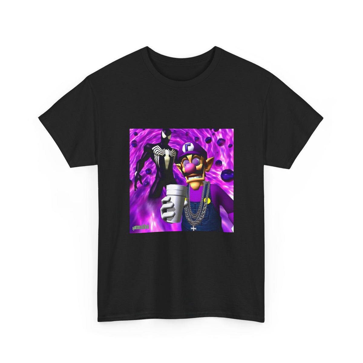 Waluigi and Venom-Suit Spidey in Leanverse