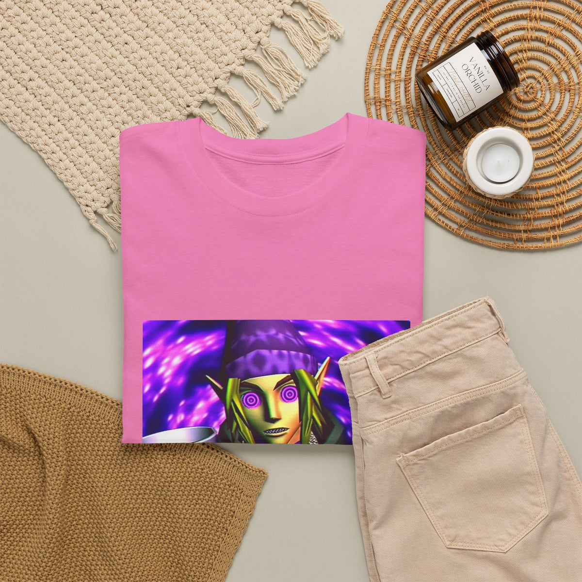 Dripped-Out Elf With Lean Cup