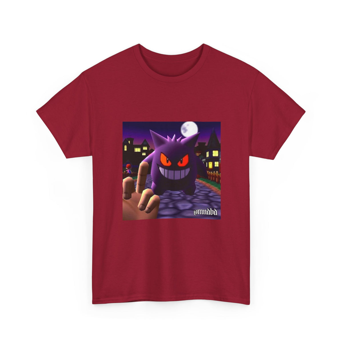Gengar Lurking Under Moonlight Tee