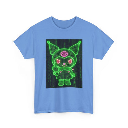 Kuromi Flipping The Bird Matrix Tee