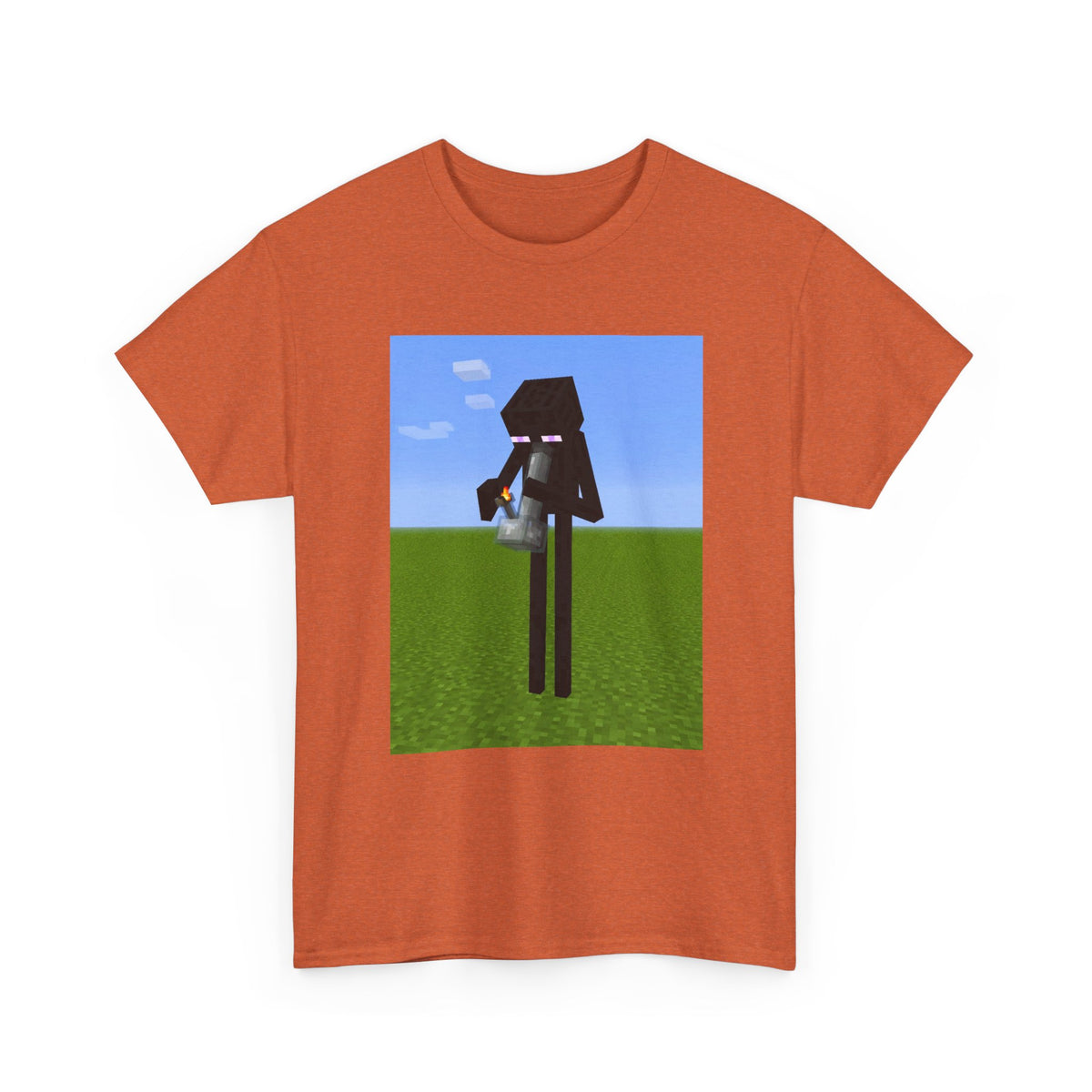 Enderman Lighting Up A Bong Tee