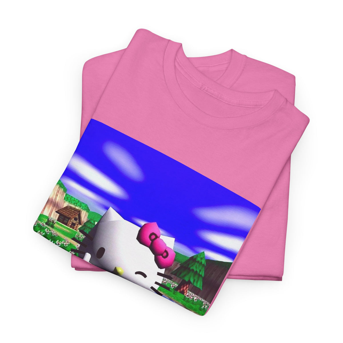 Winking Kitty Flipping The Bird Tee