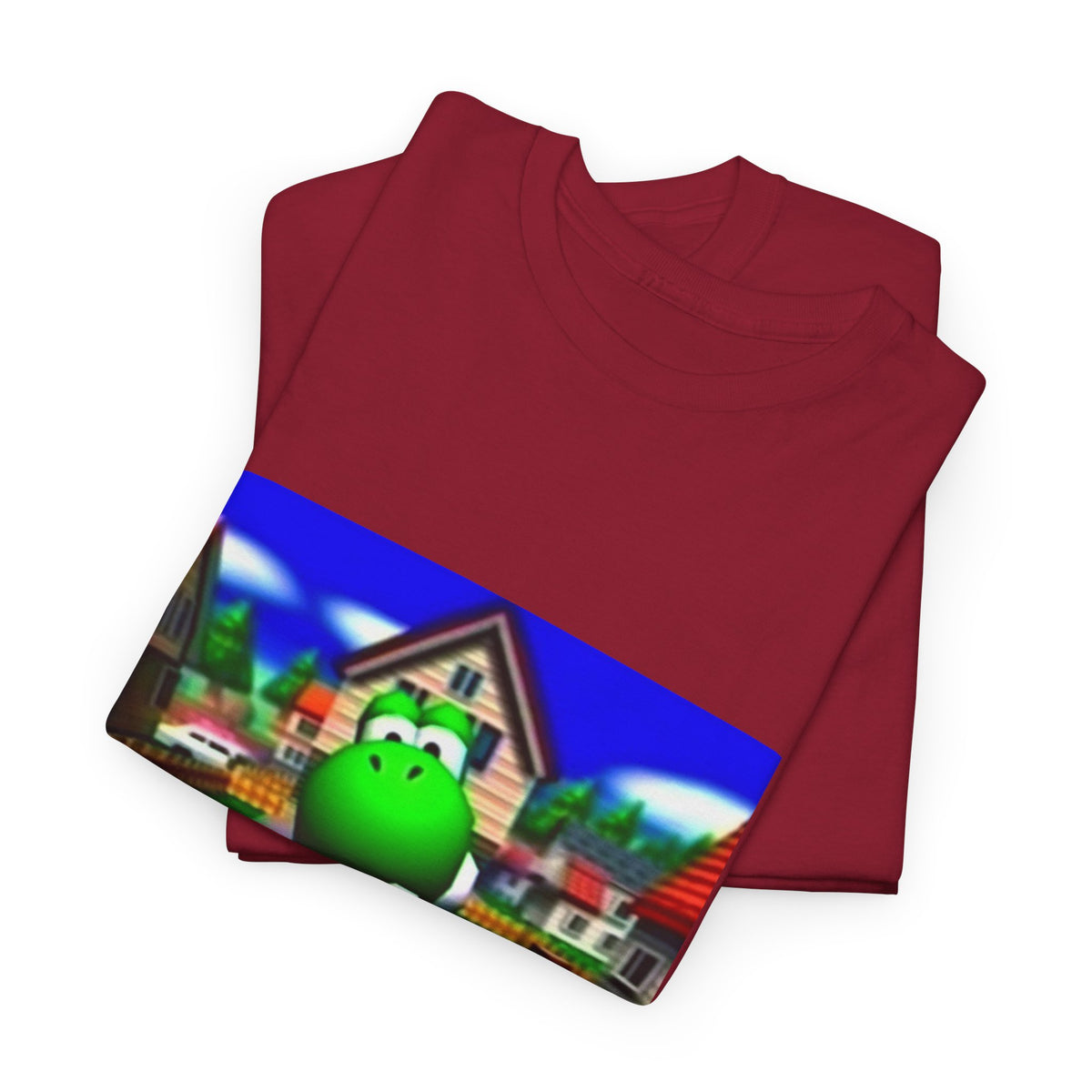 Yoshi Giving The Finger In Neighborhood Tee
