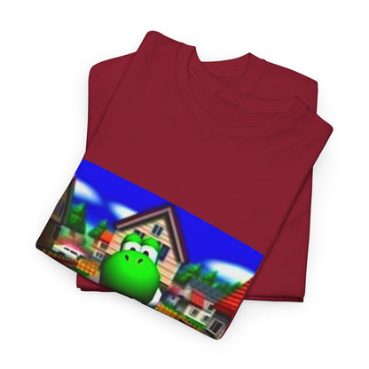 Yoshi Giving The Finger In Neighborhood Tee