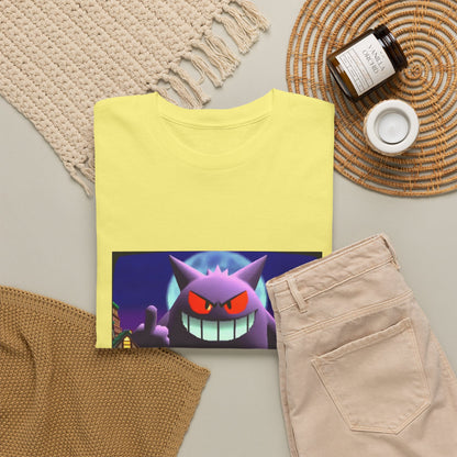 Gengar Flipping Off Villager Tee