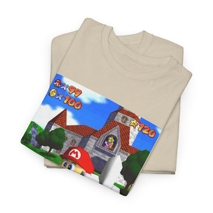 Mario Giving The Finger At Peach's Castle