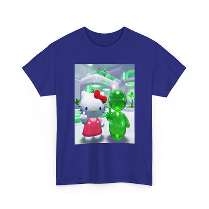 Hello Kitty and Alien Flipping The Bird
