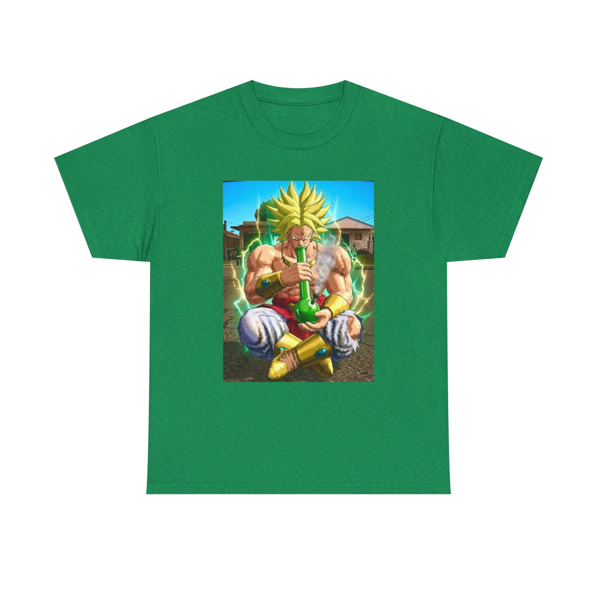 Super Saiyan Broly Taking A Bong Rip Tee