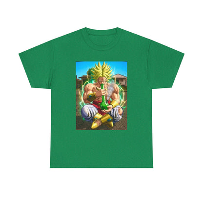 Super Saiyan Broly Taking A Bong Rip Tee