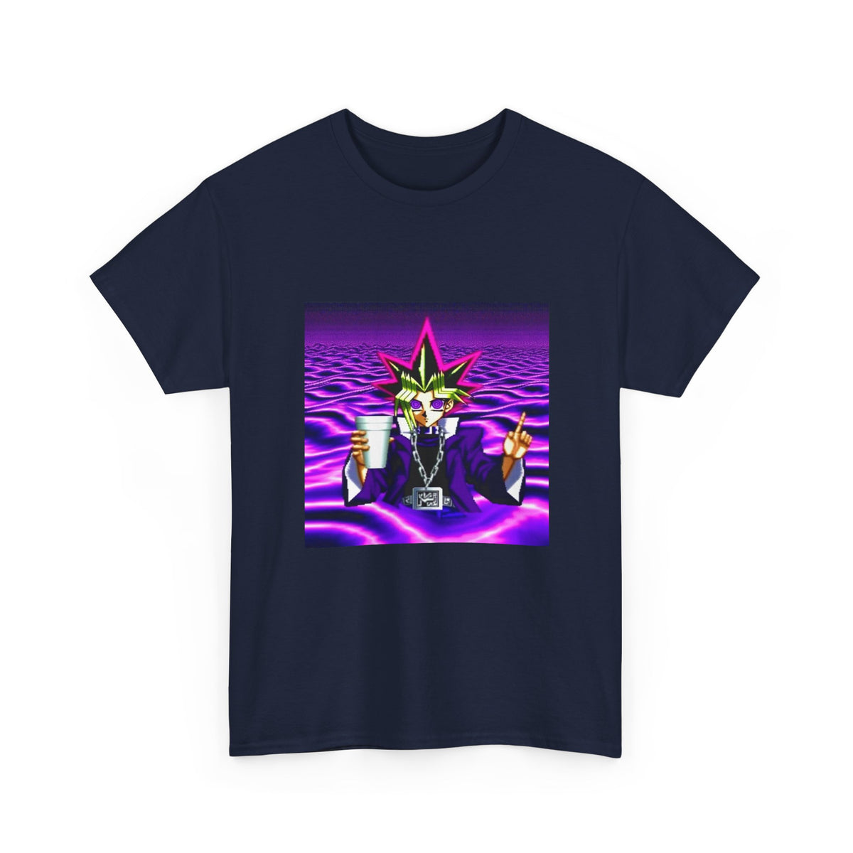 Yami Yugi Sipping Lean In Cyber Purple