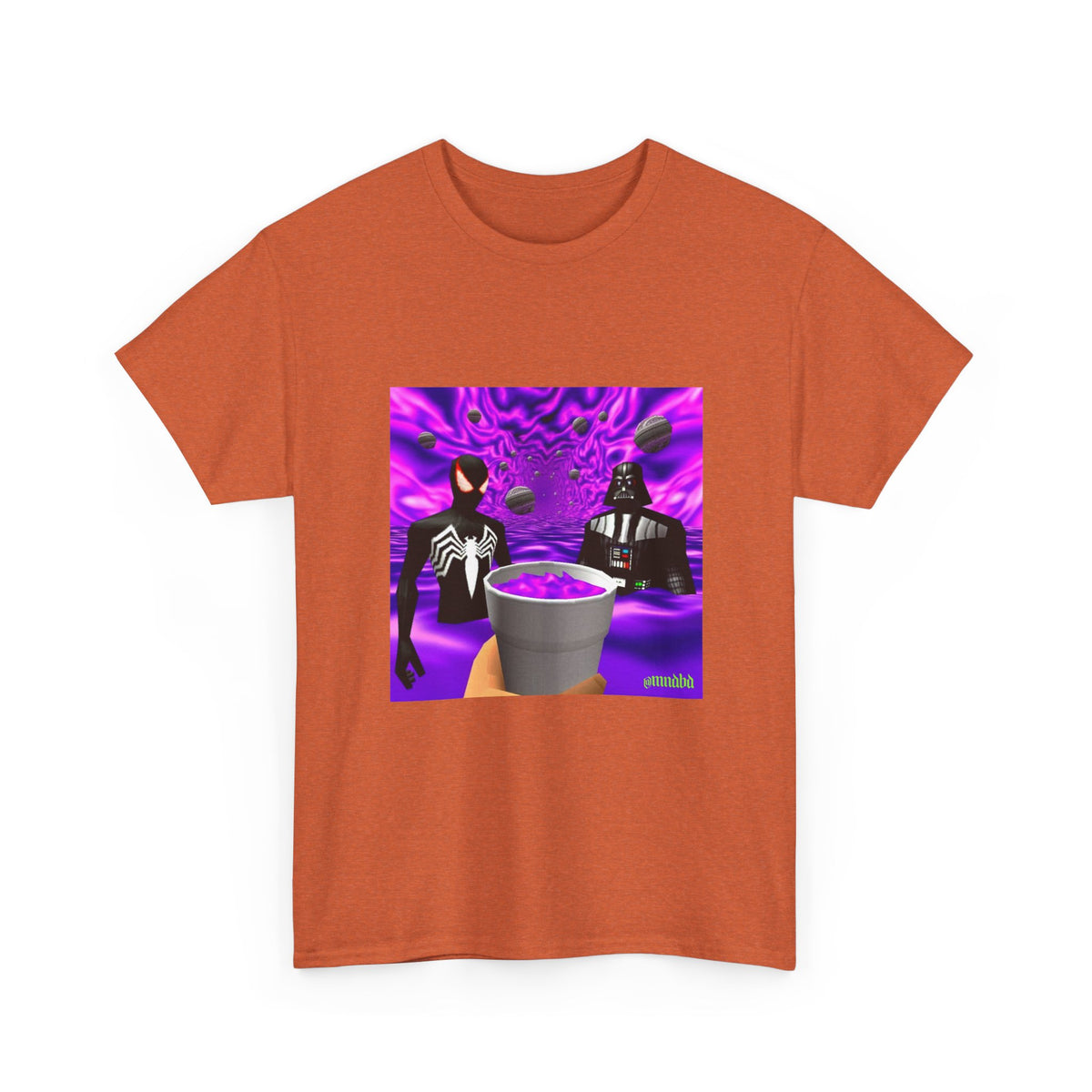 Spider-Man, Darth Vader, And Purple Drank Tee
