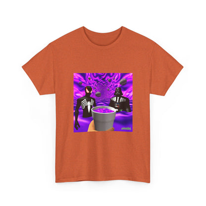 Spider-Man, Darth Vader, And Purple Drank Tee