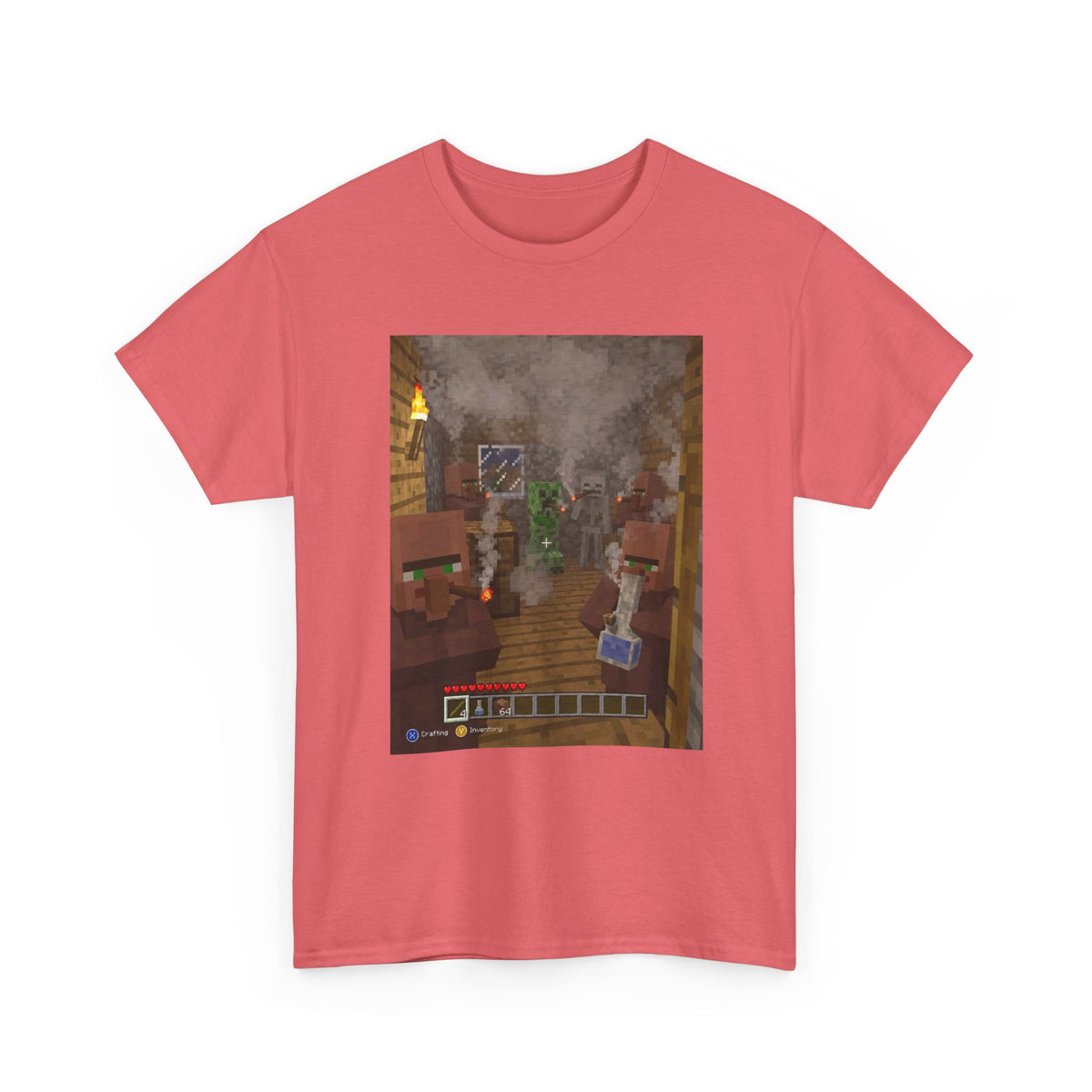 Minecraft Characters Hotboxing The House