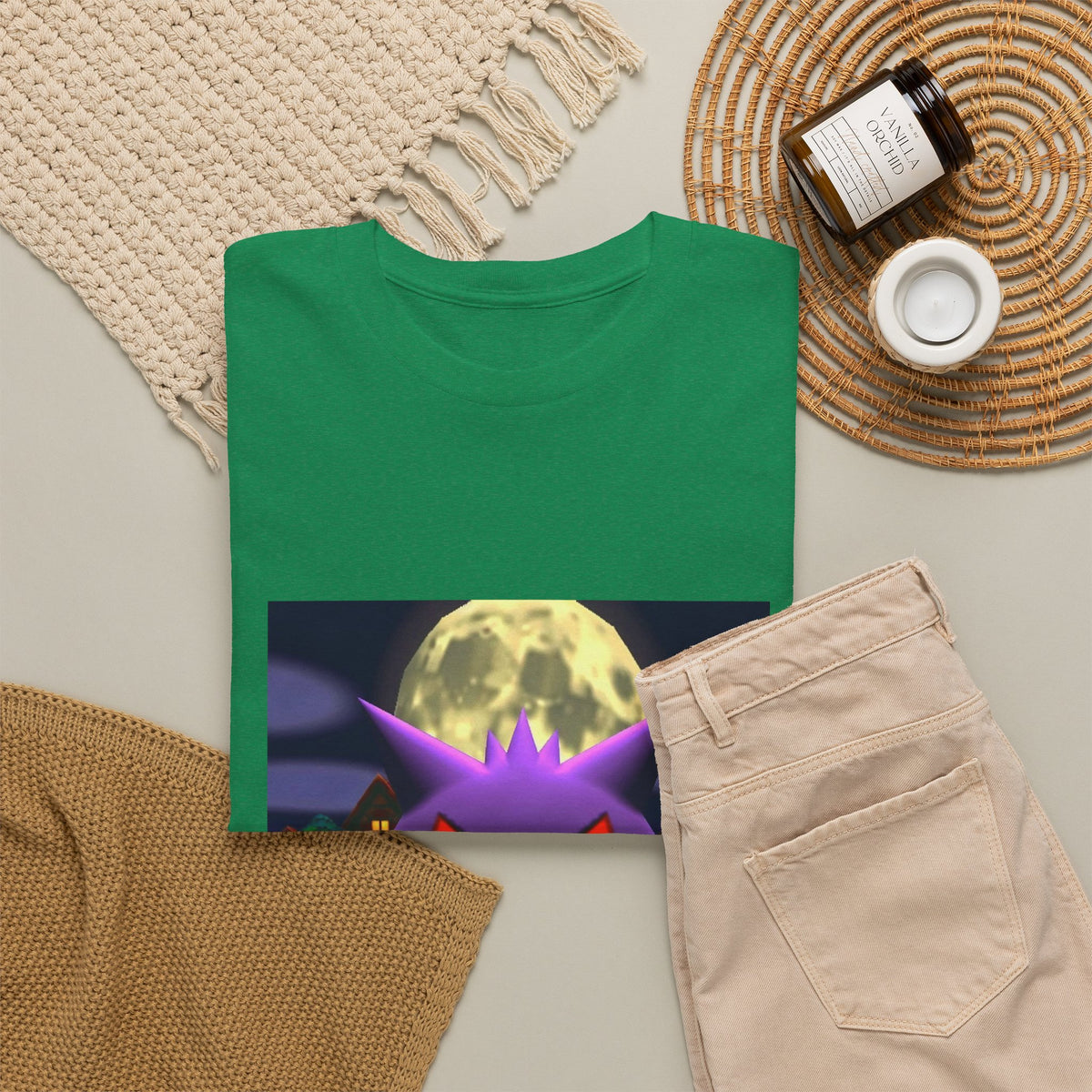 Gengar Flipping The Bird Tee