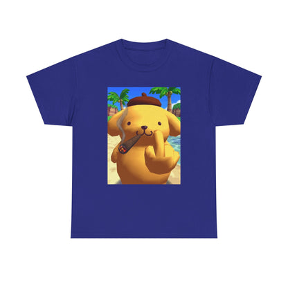 Pompompurin Smoking Blunt & Flipping Off