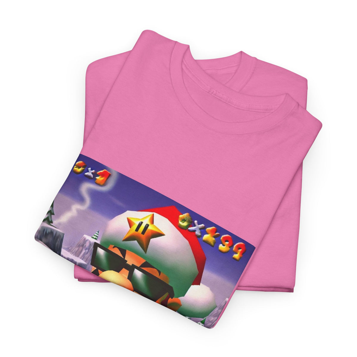 Cool Mario Santa Smoking Cigar Tee