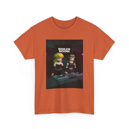 Gothic Peach and Zelda DJing Boiler Room Tee