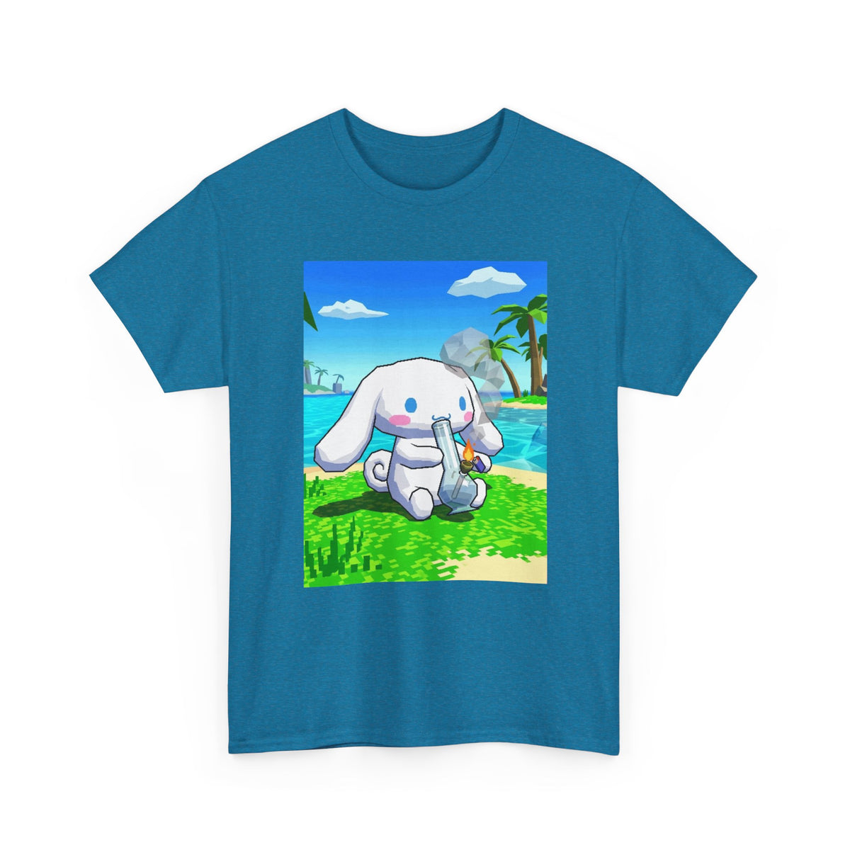 Cinnamoroll Chilling With Bong On Island