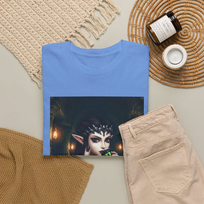 Edgy Elf Queen Flips You Off Tee