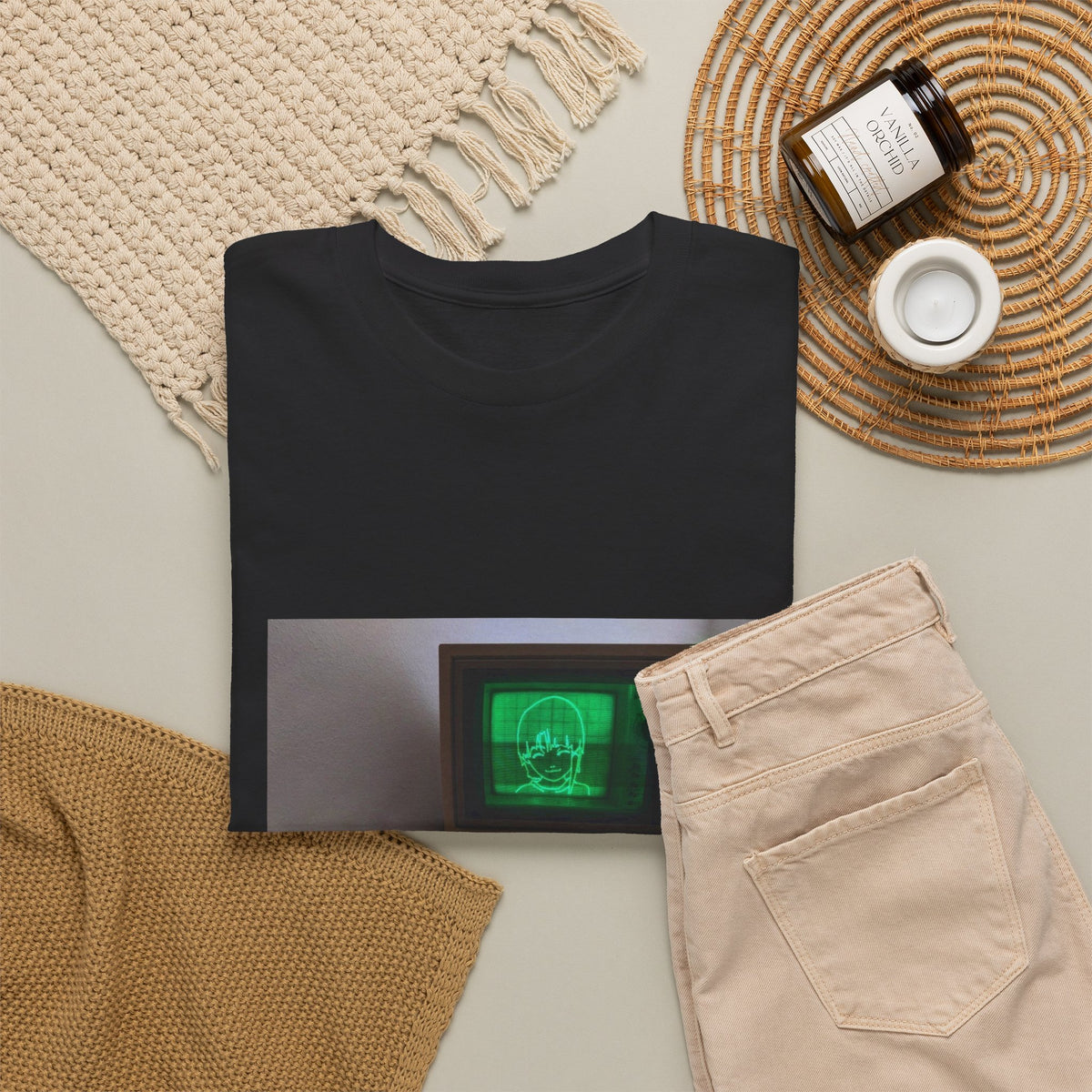 Vivid Hemp Horizon Graphic Tee
