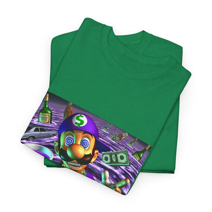 Digital Drip II Abstract Print Tee