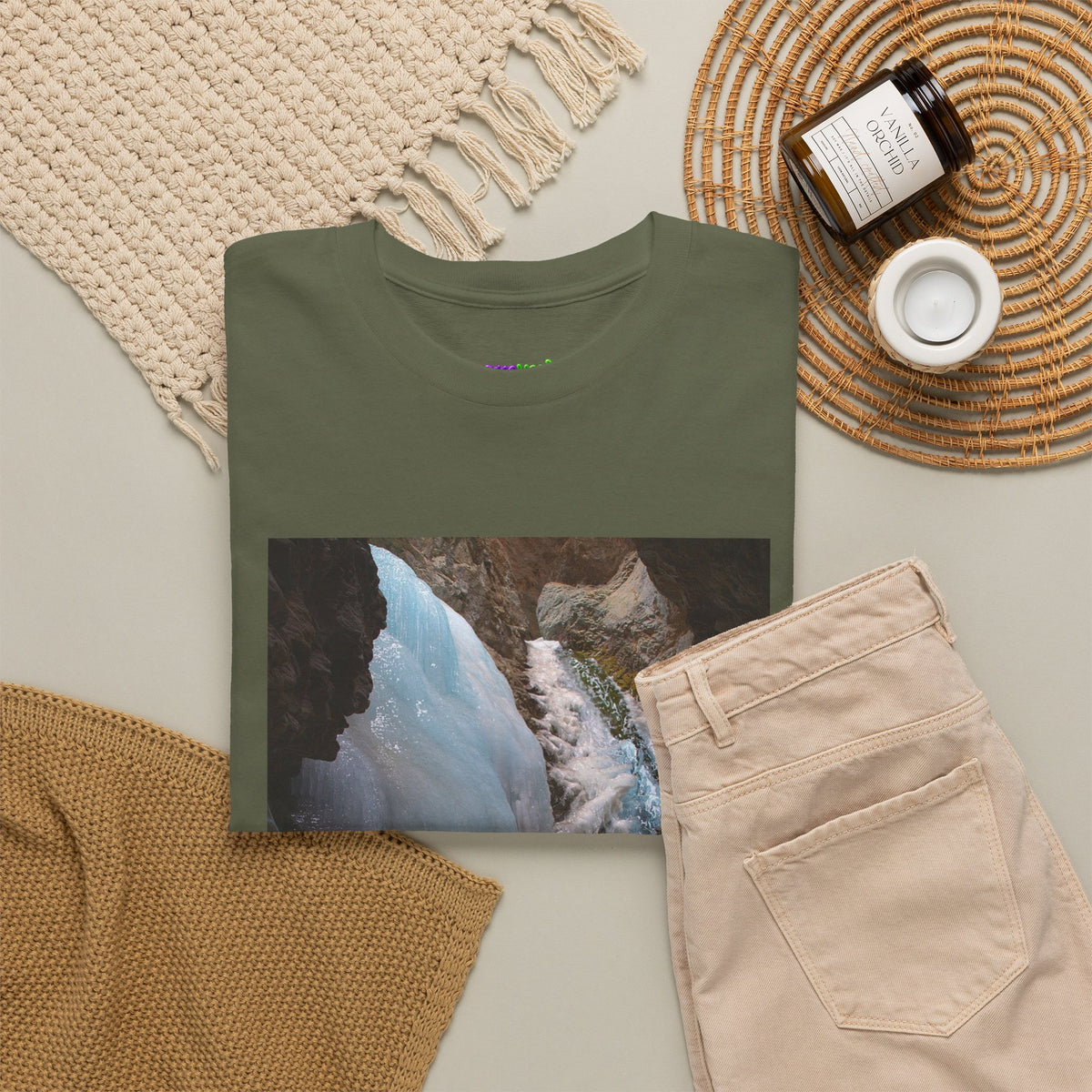 Neon Mirage Graphic Tee