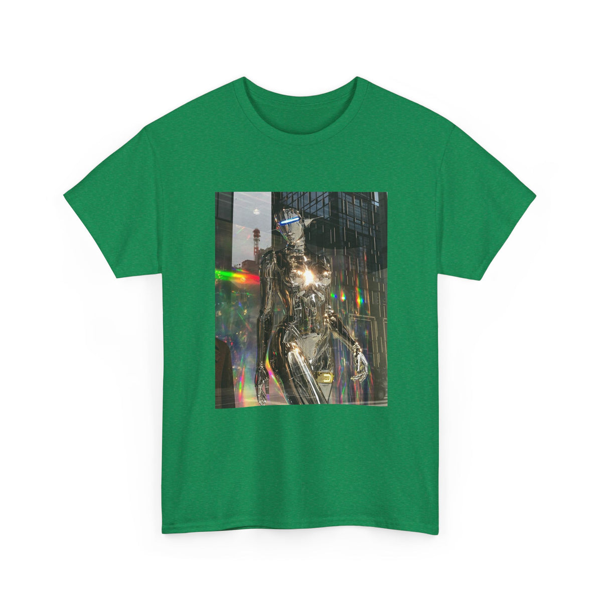 Neon Ember Flow Graphic Tee