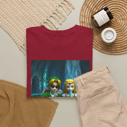 Link And Zelda Hitting The Stash