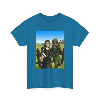 Link And Midna Smoking Blunts Tee