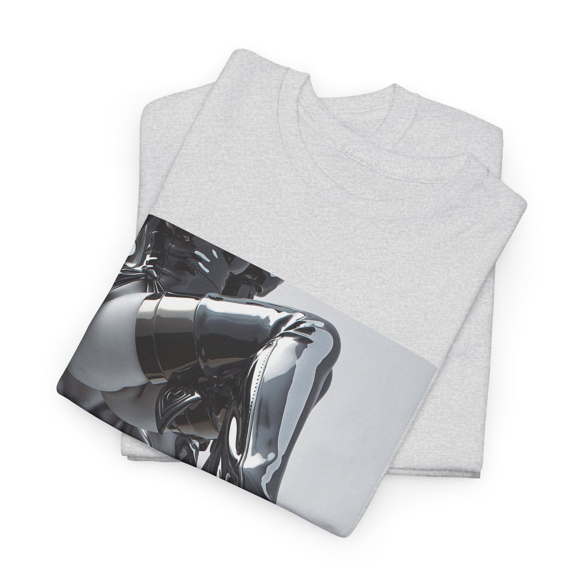 Liquid Chrome Flow Graphic Tee