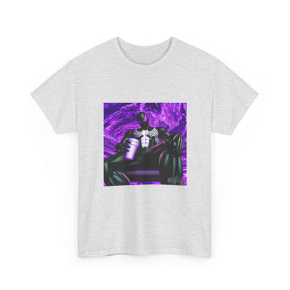 Symbiote Spider-Man Chilling with Lean Tee