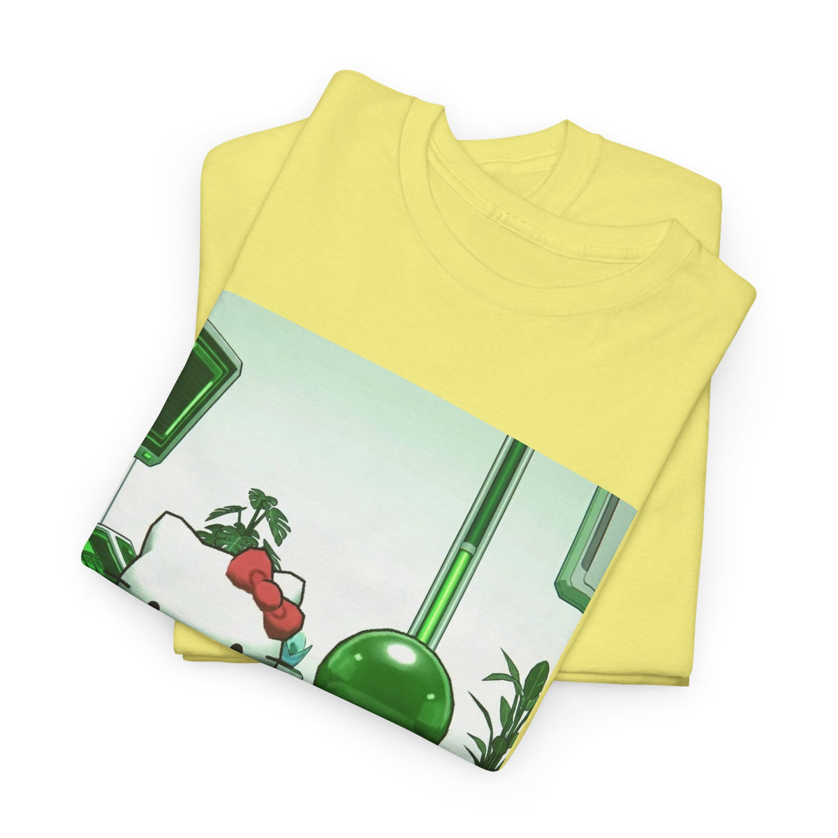 Hello Kitty And Blob Giving The Finger Tee