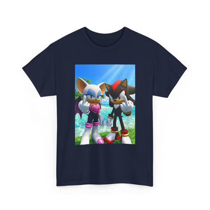 Rouge And Shadow Flipping The Bird Tee (Design 3)