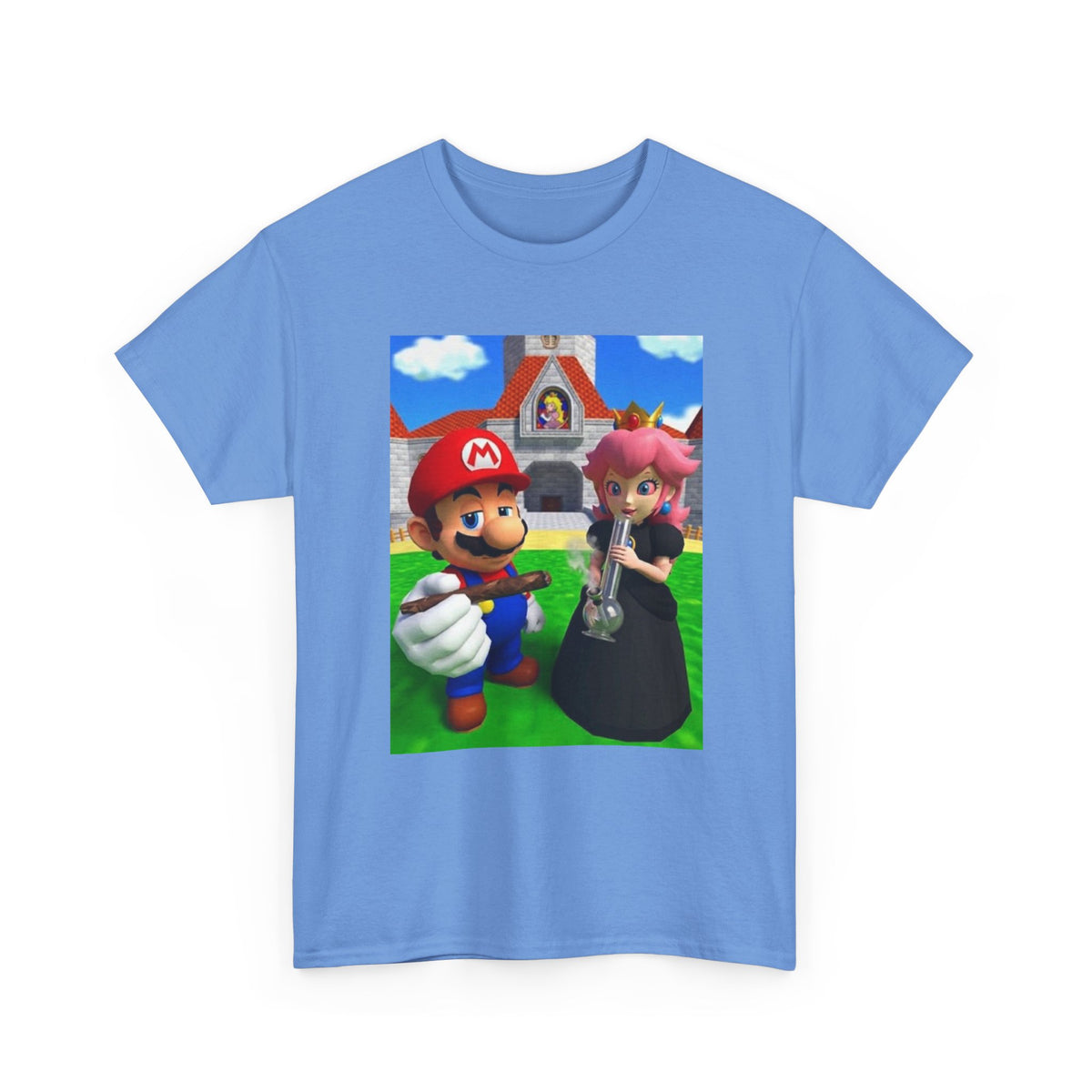 Mario And Princess Peach Puffing Loud