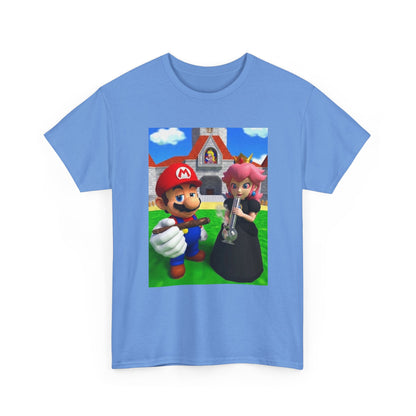 Mario And Princess Peach Puffing Loud