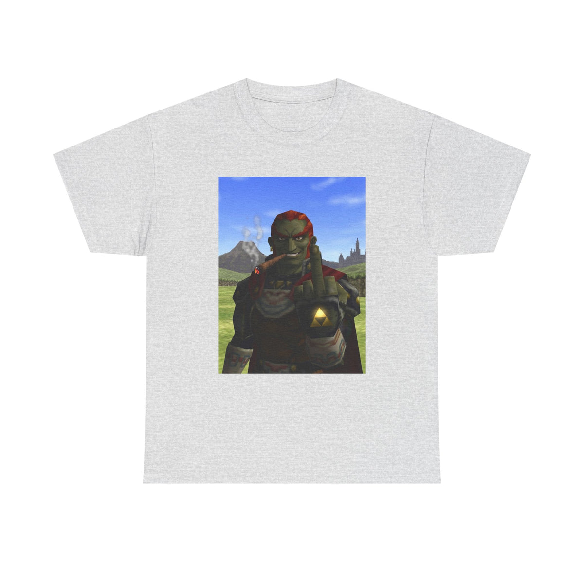 Ganondorf Smoking, Flipping Bird Tee