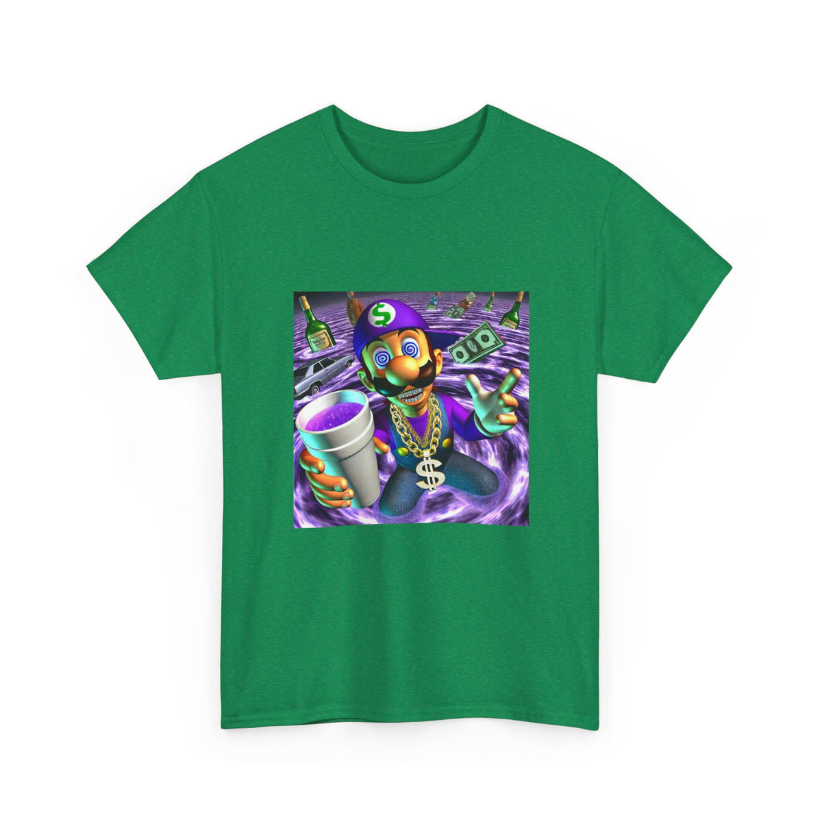 Digital Drip II Abstract Print Tee