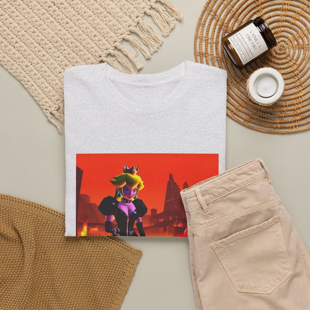 Dark Princess Peach Dominates Mario Tee