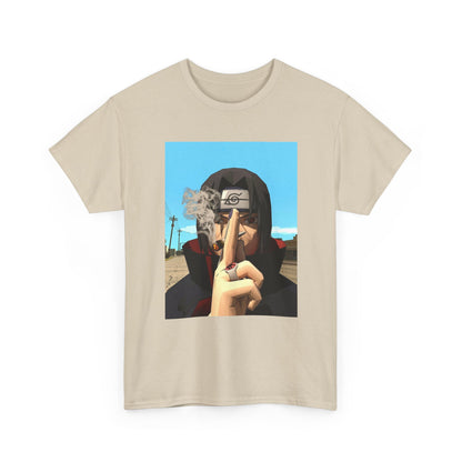 Itachi Uchiha Smoking Cigar Streetwear Tee
