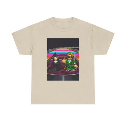 Link And Malon Driving Rainbow Road Tee