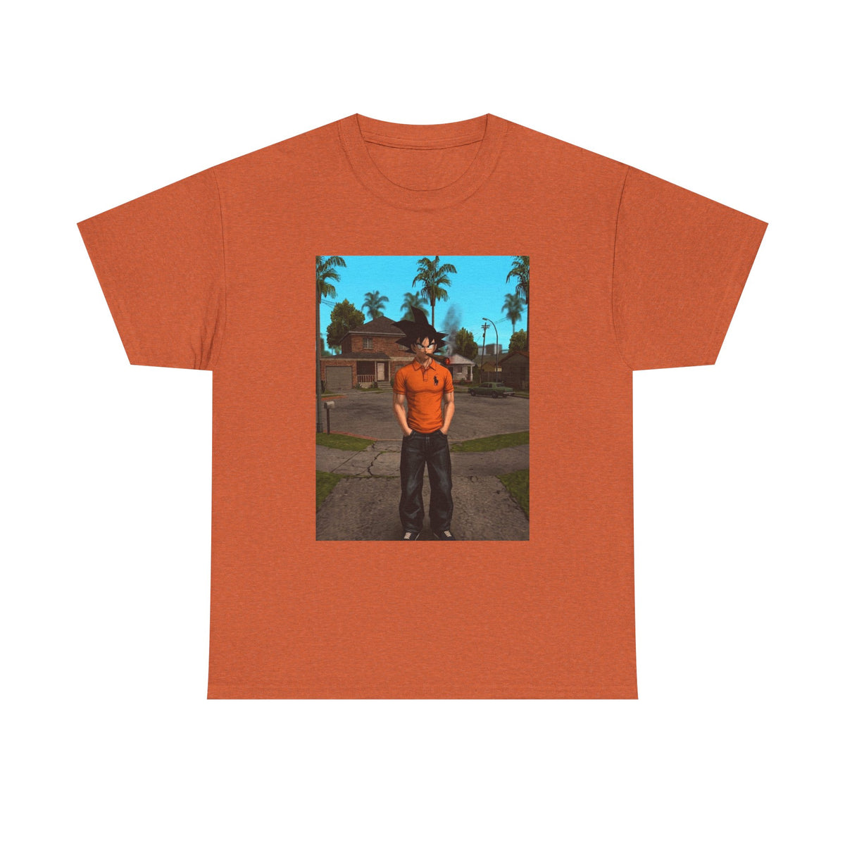 Goku Smoking On Grove Street