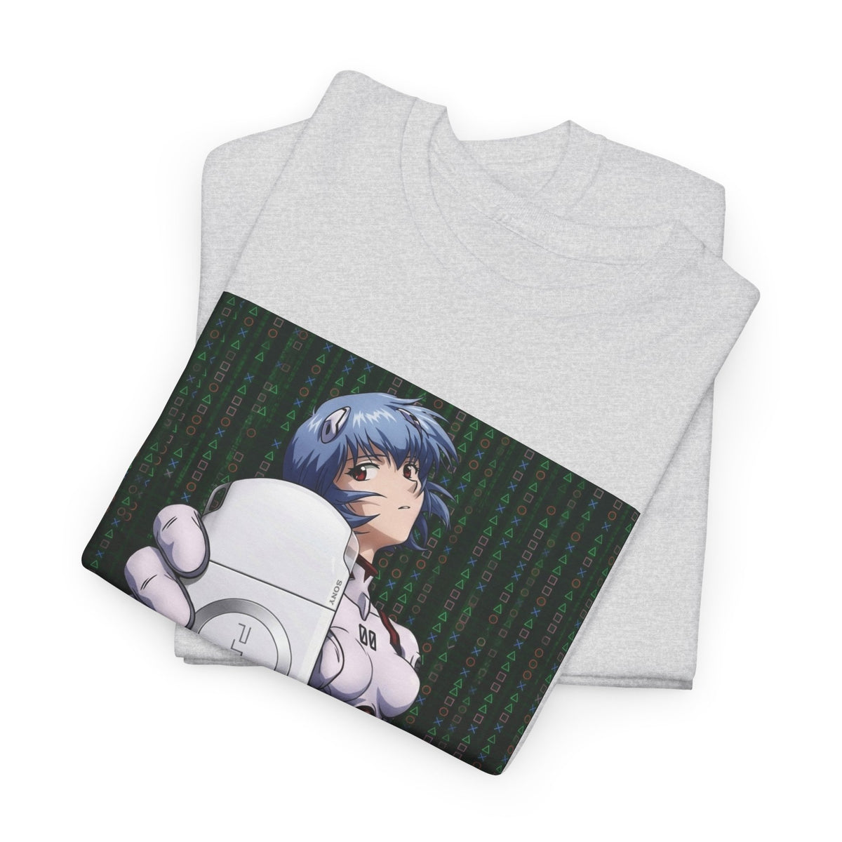Rei Ayanami Gaming In The Matrix