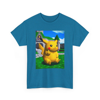 Pikachu Giving The Middle Finger Tee