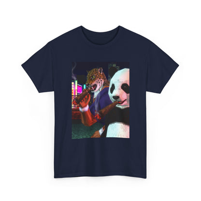 King And Panda Cigar Night Out Tee