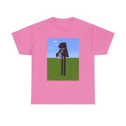 Enderman Lighting Up A Bong Tee