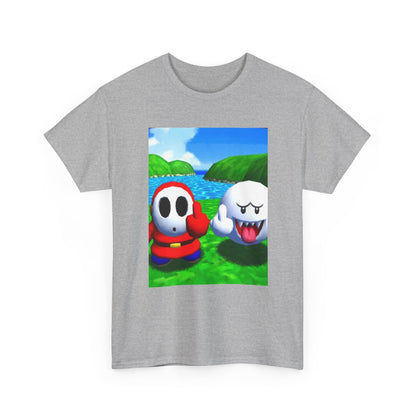 Shy Guy And Boo Middle Fingers Tee