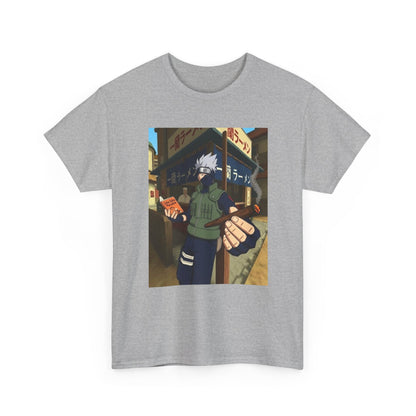 Kakashi Relaxing With Blunt And Book Tee